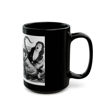 Giant Arms, True Men Stories, April 1959 - Black Coffee Mug - Go Mug Yourself