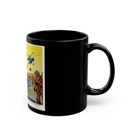 Giant Assault Helicopters, 1956 - Black Coffee Mug-Go Mug Yourself