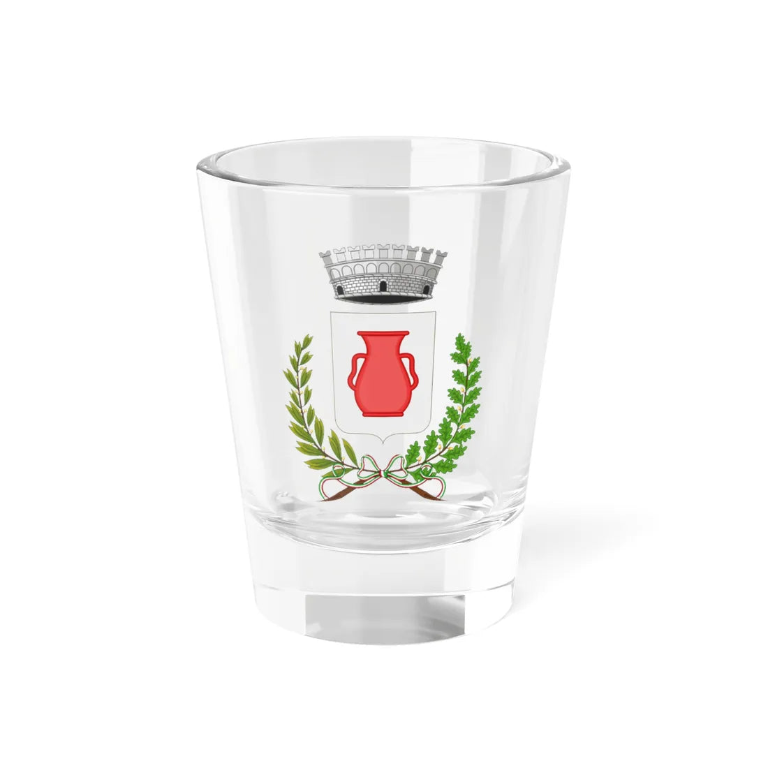 Giarratana-Stemma (Italy) (Coat of Arms) Shot Glass 1.5oz 1.5oz - Go Mug Yourself