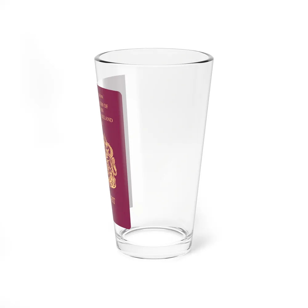 Gibraltar Passport - Pint Glass 16oz-Go Mug Yourself