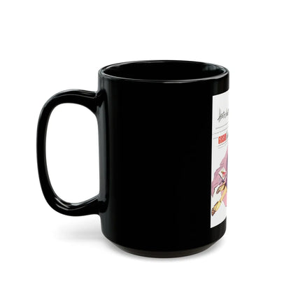 Gibson Valentines advertisement, 1952 - Black Coffee Mug-Go Mug Yourself