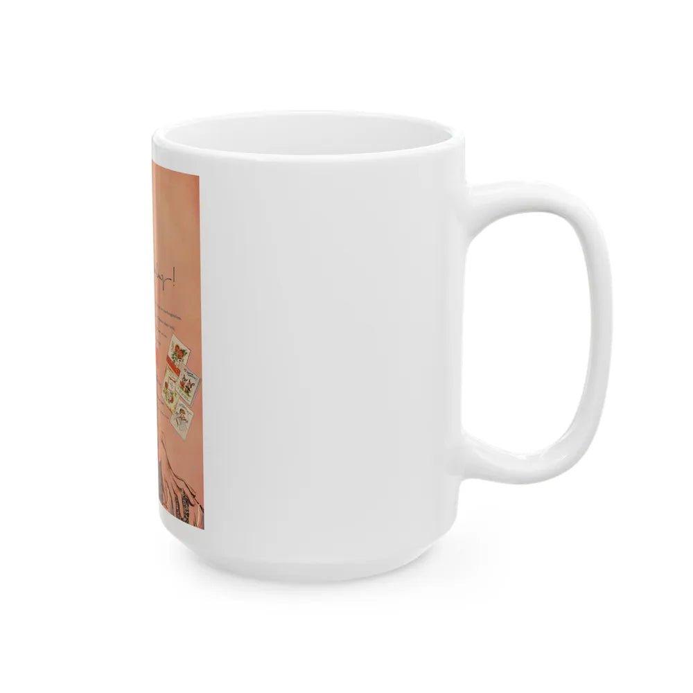 Gibson Valentines advertisement - White Coffee Mug-Go Mug Yourself