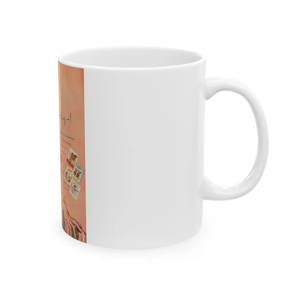 Gibson Valentines advertisement - White Coffee Mug-Go Mug Yourself