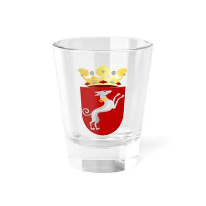 Gieten wapen (Netherlands) (Coat of Arms) Shot Glass 1.5oz 1.5oz - Go Mug Yourself