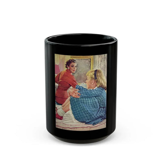 Gift Beyond Price, Redbook, January 1957 - Black Coffee Mug 15oz - Go Mug Yourself