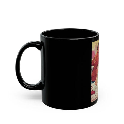 Gift Beyond Price, Redbook, January 1957 - Black Coffee Mug-Go Mug Yourself