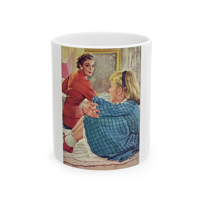 Gift Beyond Price, Redbook, January 1957 - White Coffee Mug 11oz - Go Mug Yourself
