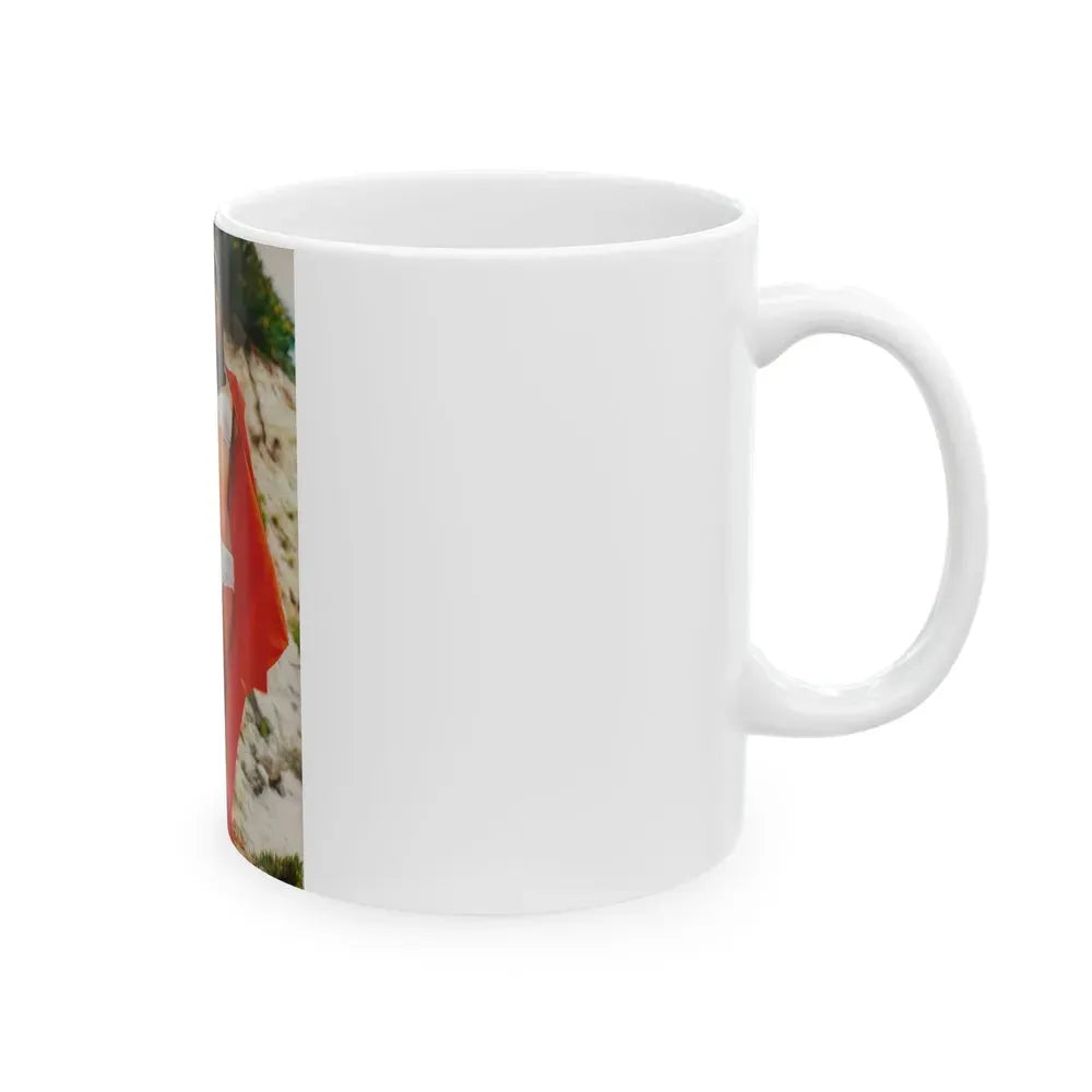 Gila Golan #01 (Vintage Female Icon) White Coffee Mug - Go Mug Yourself