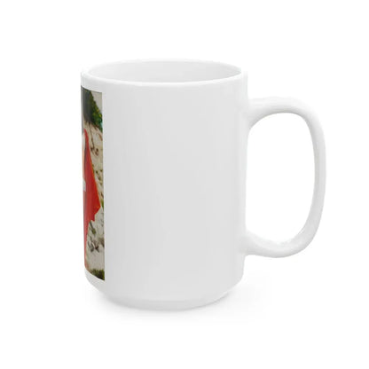 Gila Golan #01 (Vintage Female Icon) White Coffee Mug - Go Mug Yourself