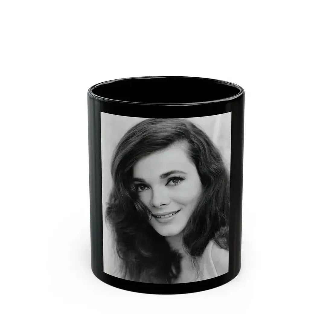 Gila Golan #02 (Vintage Female Icon) Black Coffee Mug 11oz - Go Mug Yourself