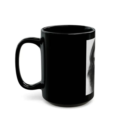 Gila Golan #02 (Vintage Female Icon) Black Coffee Mug - Go Mug Yourself