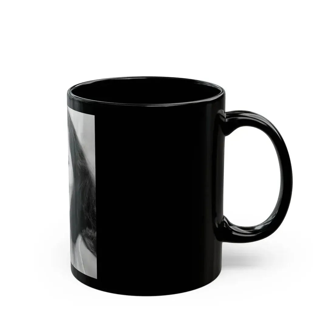 Gila Golan #02 (Vintage Female Icon) Black Coffee Mug - Go Mug Yourself