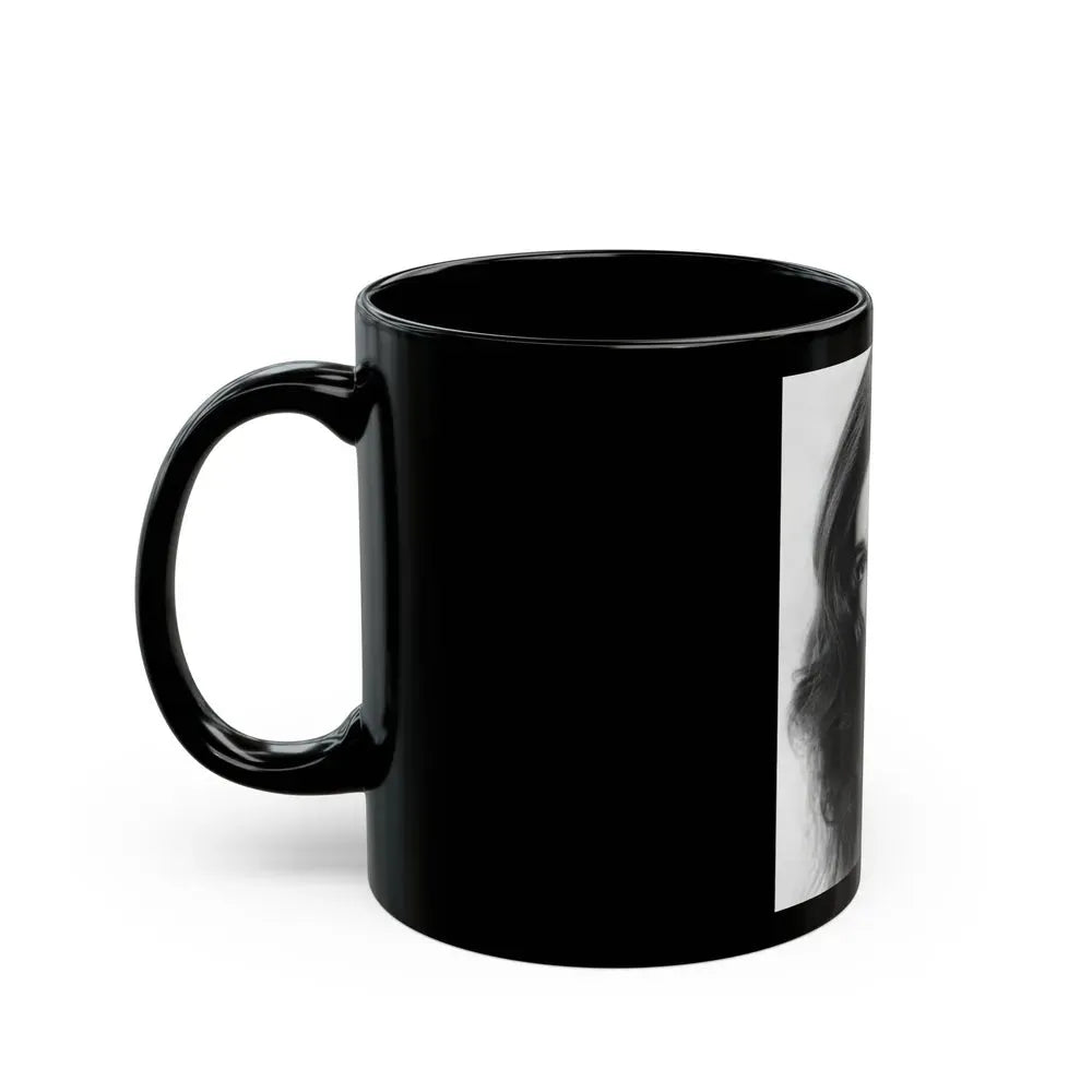 Gila Golan #02 (Vintage Female Icon) Black Coffee Mug - Go Mug Yourself