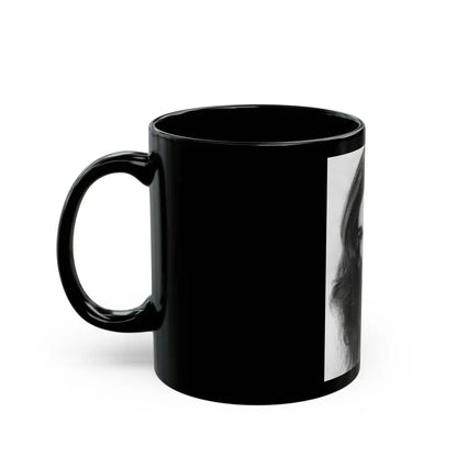 Gila Golan #02 (Vintage Female Icon) Black Coffee Mug - Go Mug Yourself