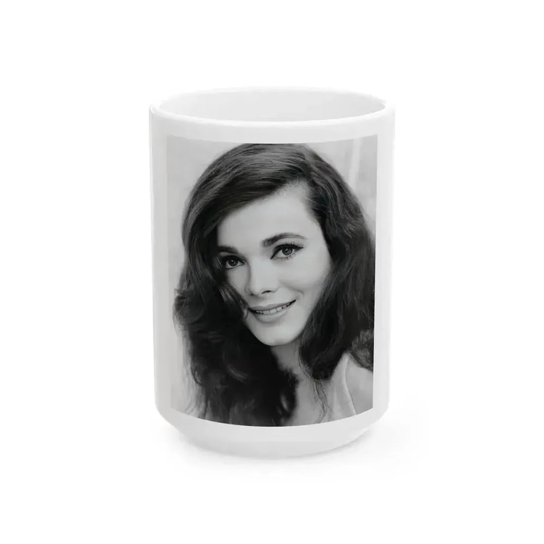 Gila Golan #02 (Vintage Female Icon) White Coffee Mug 15oz - Go Mug Yourself