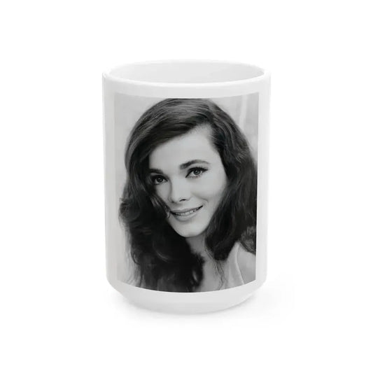 Gila Golan #02 (Vintage Female Icon) White Coffee Mug 15oz - Go Mug Yourself