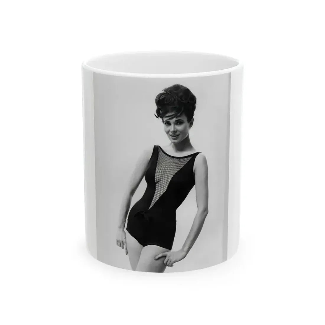 Gila Golan #05 (Vintage Female Icon) White Coffee Mug 11oz - Go Mug Yourself