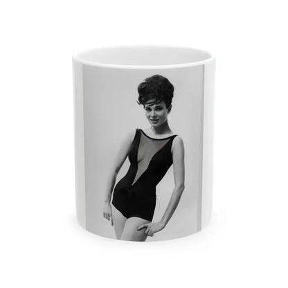 Gila Golan #05 (Vintage Female Icon) White Coffee Mug 11oz - Go Mug Yourself