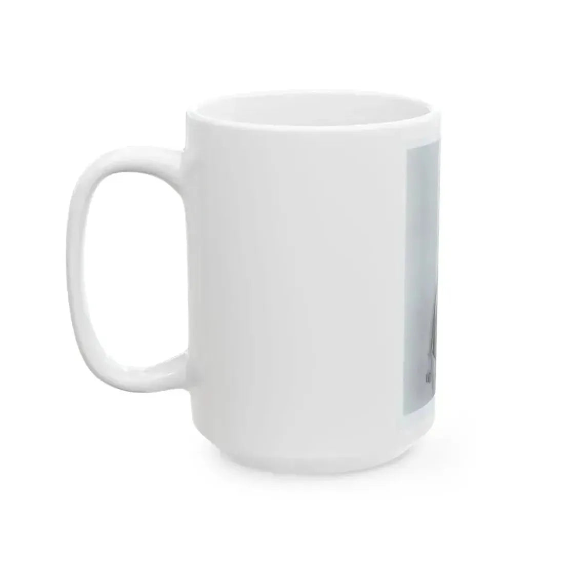 Gila Golan #06 - 8x10 B&W Upper Body Cheesecake Photo from Mid 60's (Vintage Female Icon) White Coffee Mug - Go Mug Yourself