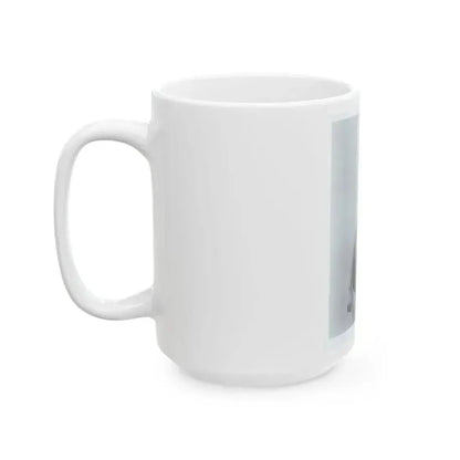 Gila Golan #06 - 8x10 B&W Upper Body Cheesecake Photo from Mid 60's (Vintage Female Icon) White Coffee Mug - Go Mug Yourself