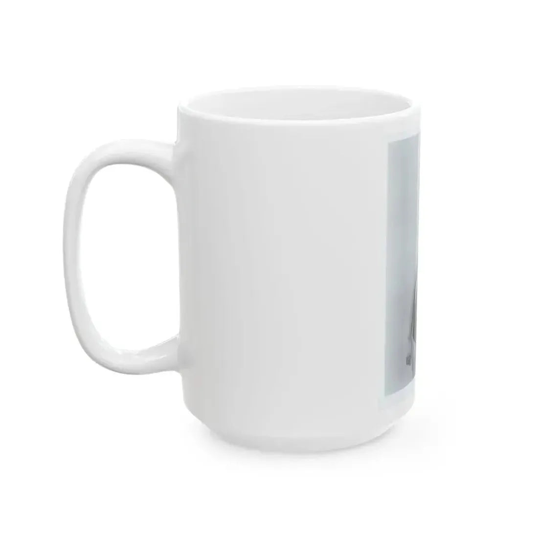 Gila Golan #06 - 8x10 B&W Upper Body Cheesecake Photo from Mid 60's (Vintage Female Icon) White Coffee Mug - Go Mug Yourself