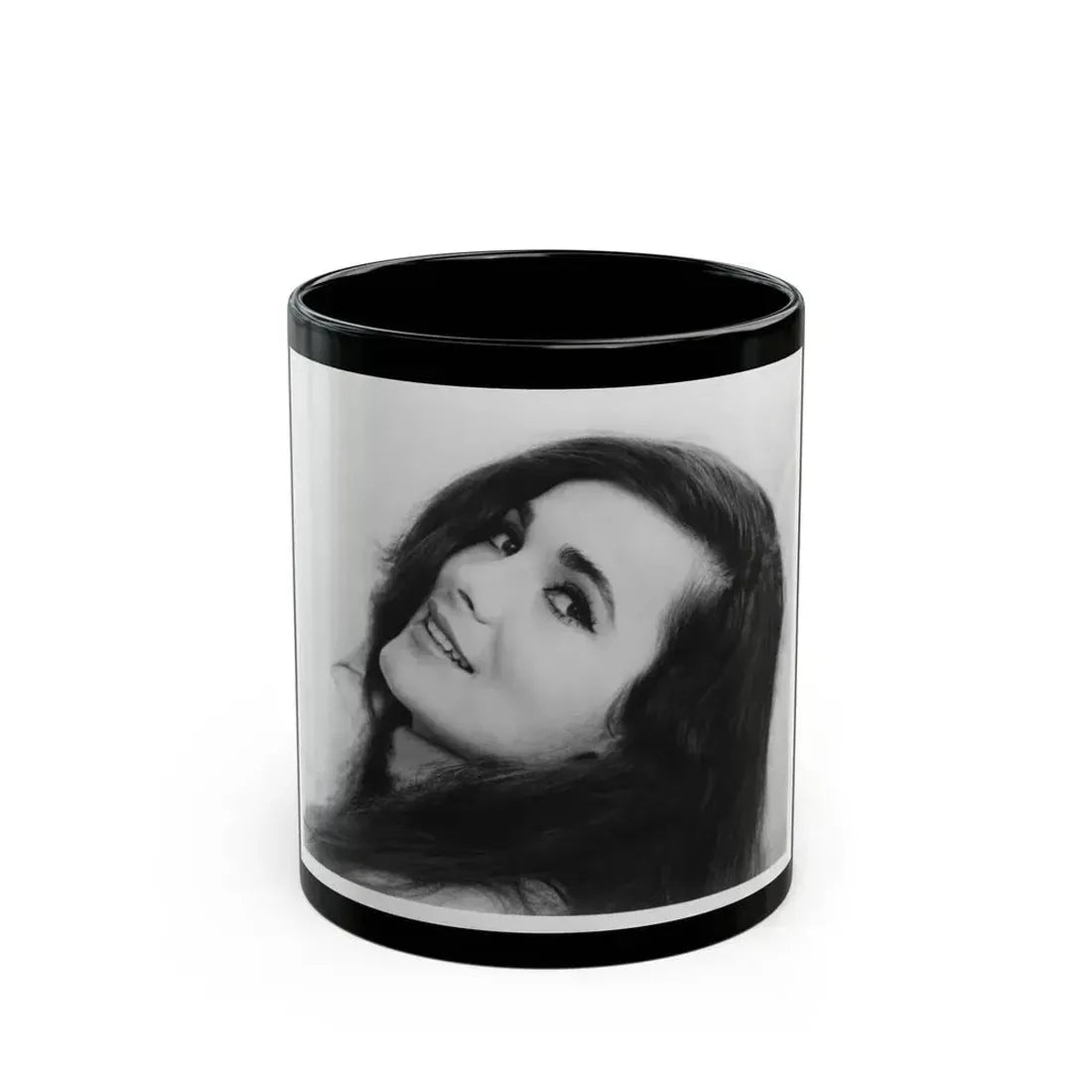 Gila Golan #102 (Vintage Female Icon) Black Coffee Mug 11oz - Go Mug Yourself
