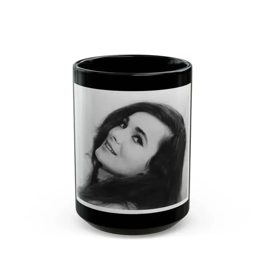 Gila Golan #102 (Vintage Female Icon) Black Coffee Mug 15oz - Go Mug Yourself