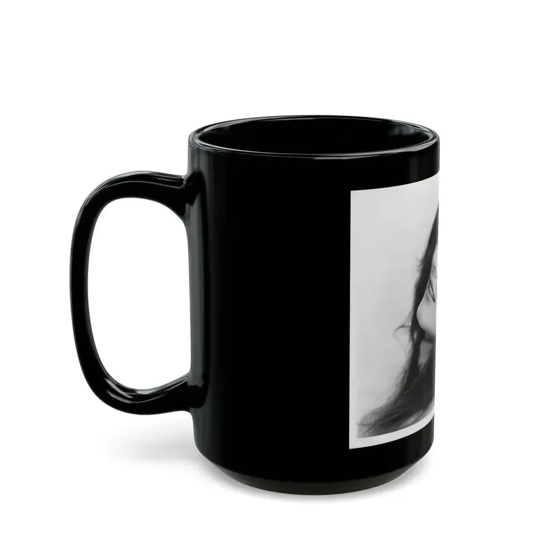 Gila Golan #102 (Vintage Female Icon) Black Coffee Mug - Go Mug Yourself