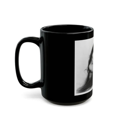 Gila Golan #102 (Vintage Female Icon) Black Coffee Mug - Go Mug Yourself