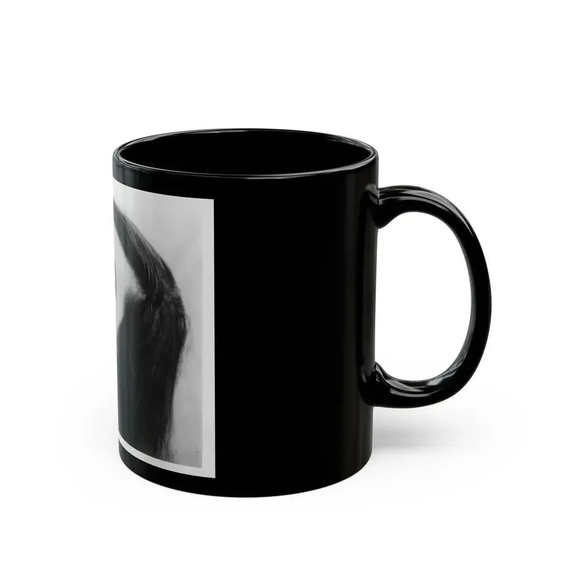 Gila Golan #102 (Vintage Female Icon) Black Coffee Mug - Go Mug Yourself