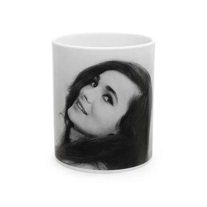 Gila Golan #102 (Vintage Female Icon) White Coffee Mug-11oz-Go Mug Yourself