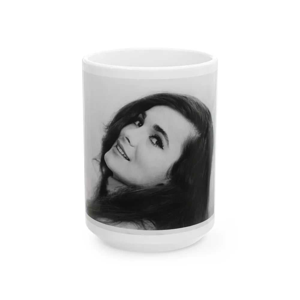 Gila Golan #102 (Vintage Female Icon) White Coffee Mug-15oz-Go Mug Yourself