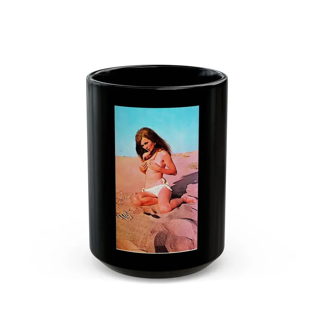 Gila Golan #103 (Vintage Female Icon) Black Coffee Mug 15oz - Go Mug Yourself