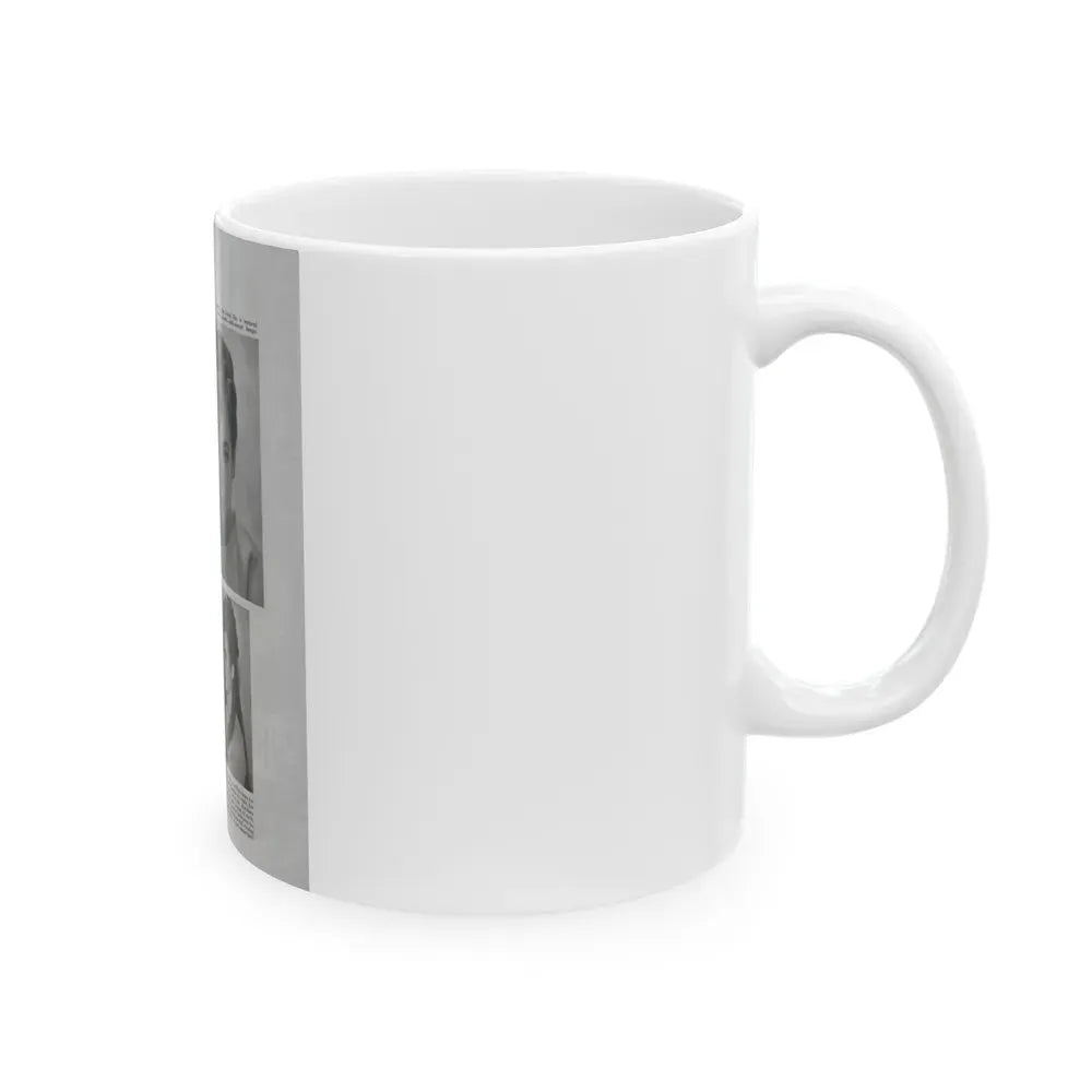 Gila Golan #104 (Vintage Female Icon) White Coffee Mug - Go Mug Yourself