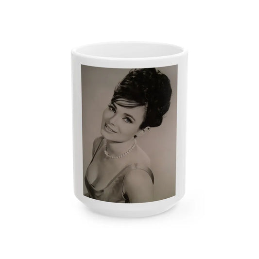 Gila Golan #105 (Vintage Female Icon) White Coffee Mug-15oz-Go Mug Yourself