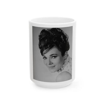 Gila Golan #107 (Vintage Female Icon) White Coffee Mug 15oz - Go Mug Yourself