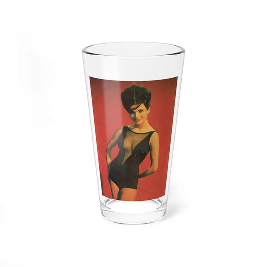 Gila Golan #109 (Vintage Female Icon) Pint Glass 16oz-16oz-Go Mug Yourself