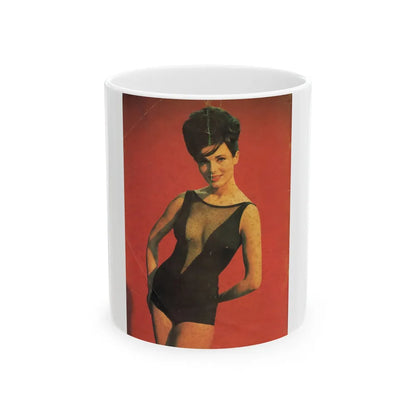 Gila Golan #109 (Vintage Female Icon) White Coffee Mug-11oz-Go Mug Yourself