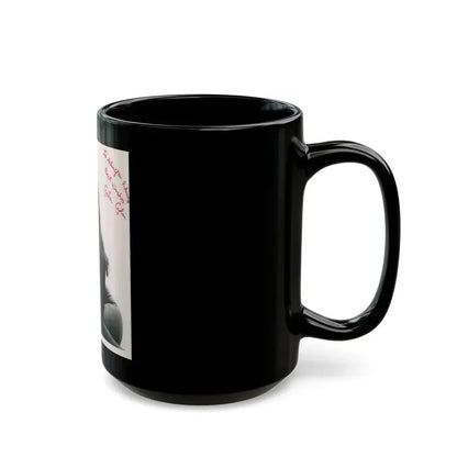 Gila Golan #11 (Vintage Female Icon) Black Coffee Mug - Go Mug Yourself