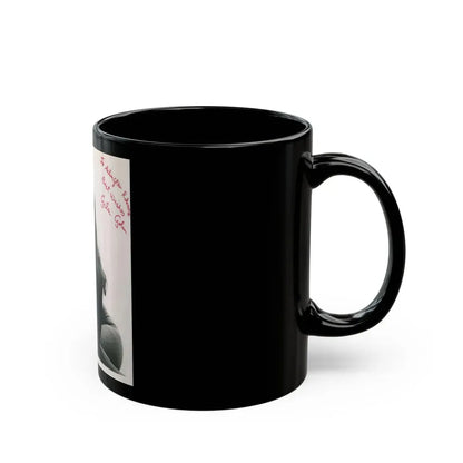 Gila Golan #11 (Vintage Female Icon) Black Coffee Mug - Go Mug Yourself