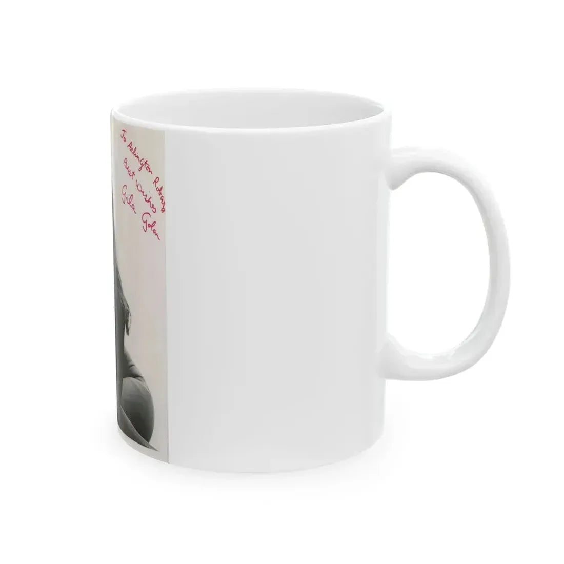 Gila Golan #11 (Vintage Female Icon) White Coffee Mug - Go Mug Yourself