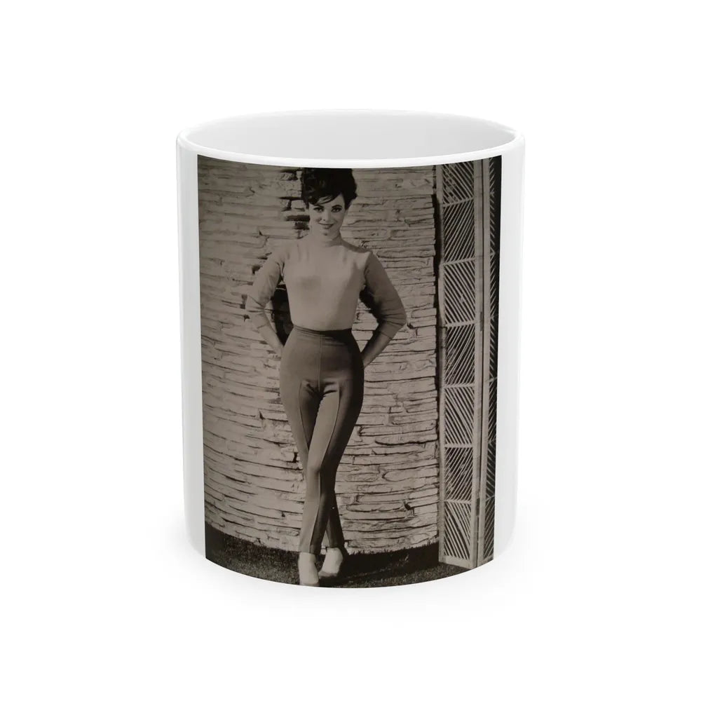 Gila Golan #110 (Vintage Female Icon) White Coffee Mug-11oz-Go Mug Yourself