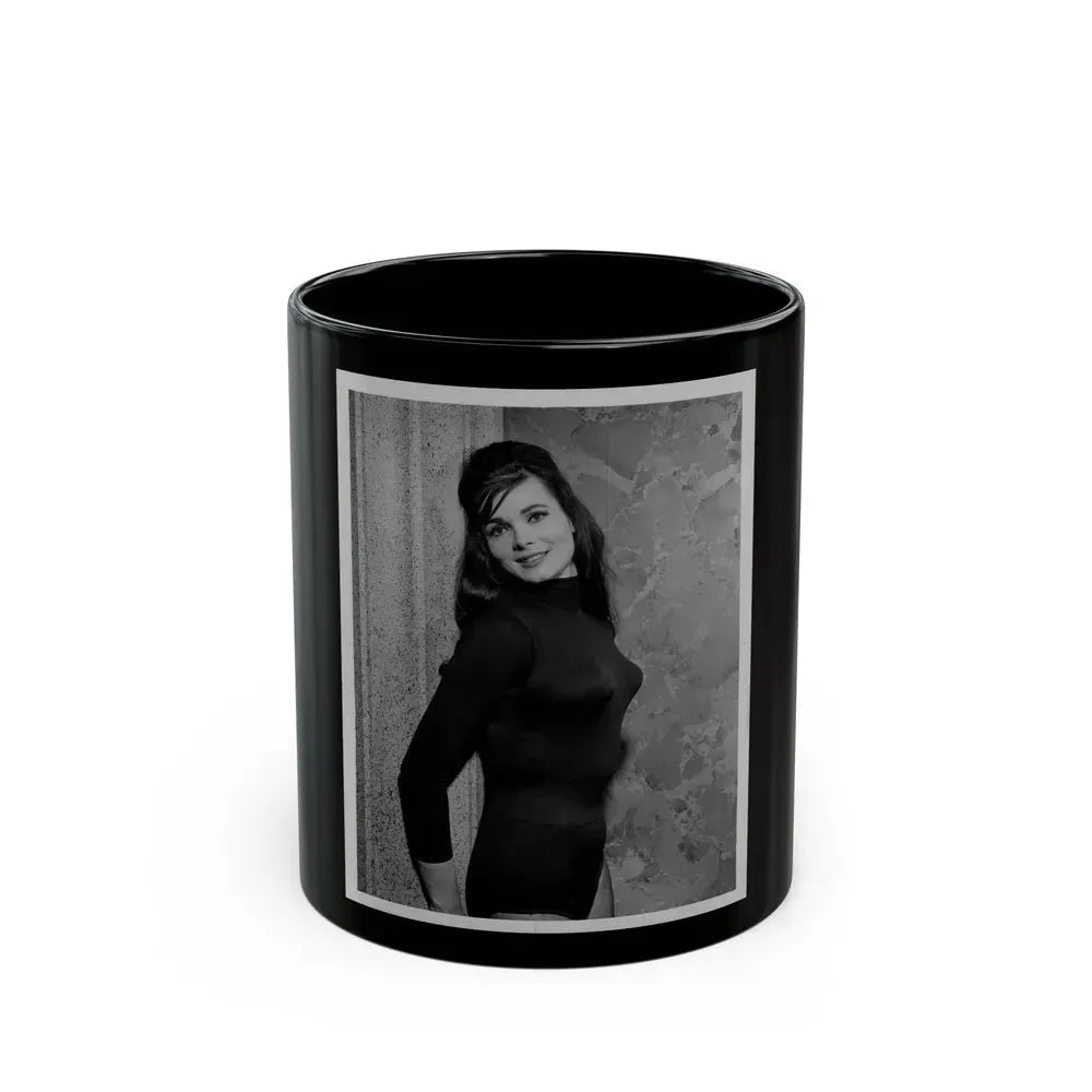 Gila Golan #115 (Vintage Female Icon) Black Coffee Mug 11oz - Go Mug Yourself