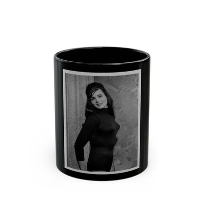 Gila Golan #115 (Vintage Female Icon) Black Coffee Mug 11oz - Go Mug Yourself