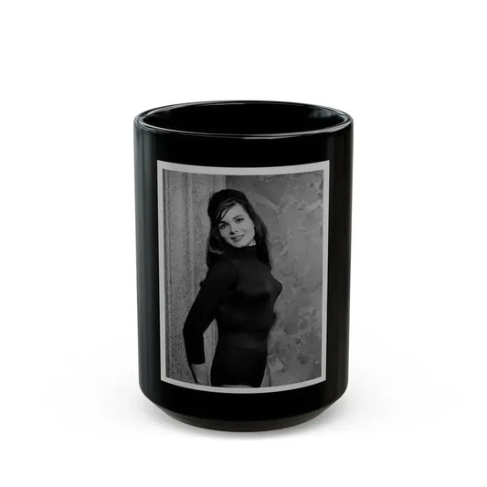 Gila Golan #115 (Vintage Female Icon) Black Coffee Mug 15oz - Go Mug Yourself