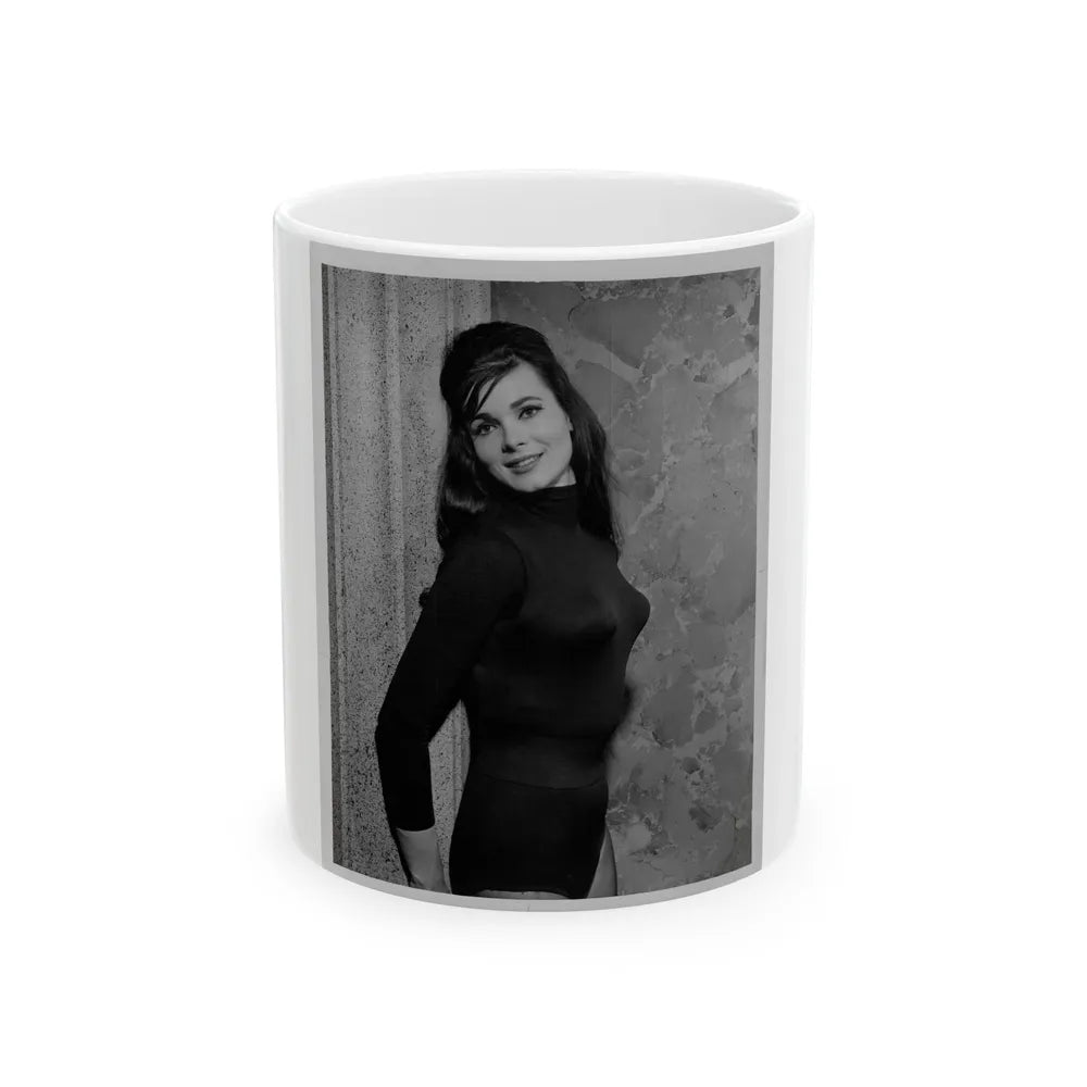 Gila Golan #115 (Vintage Female Icon) White Coffee Mug-11oz-Go Mug Yourself