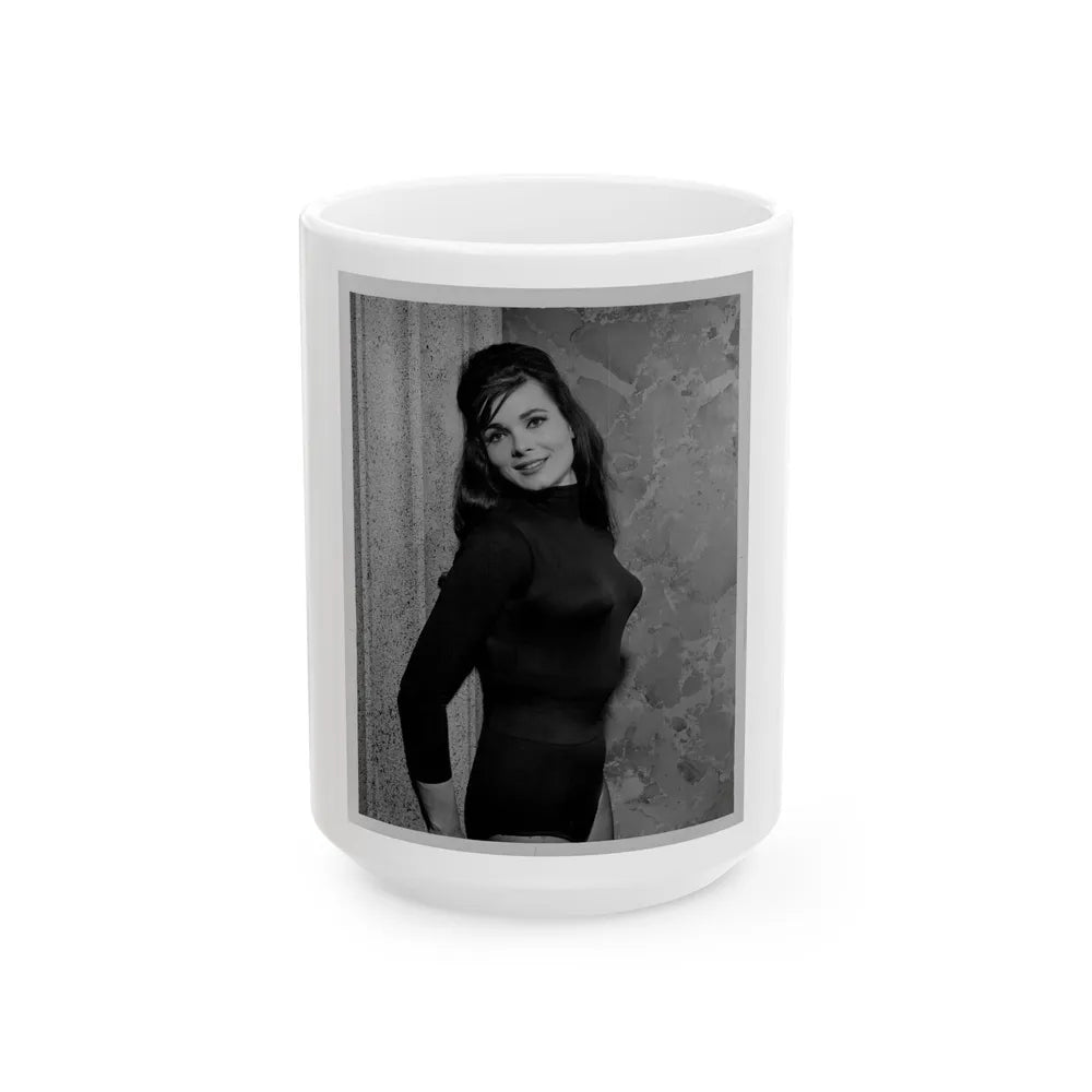 Gila Golan #115 (Vintage Female Icon) White Coffee Mug-15oz-Go Mug Yourself