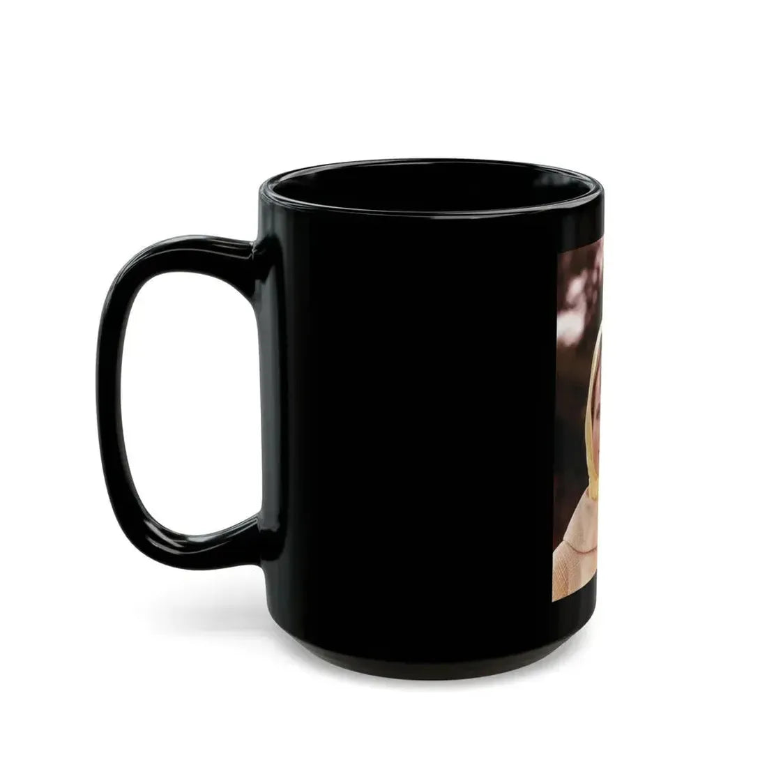 Gila Golan #118 (Vintage Female Icon) Black Coffee Mug - Go Mug Yourself