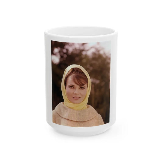 Gila Golan #118 (Vintage Female Icon) White Coffee Mug-15oz-Go Mug Yourself