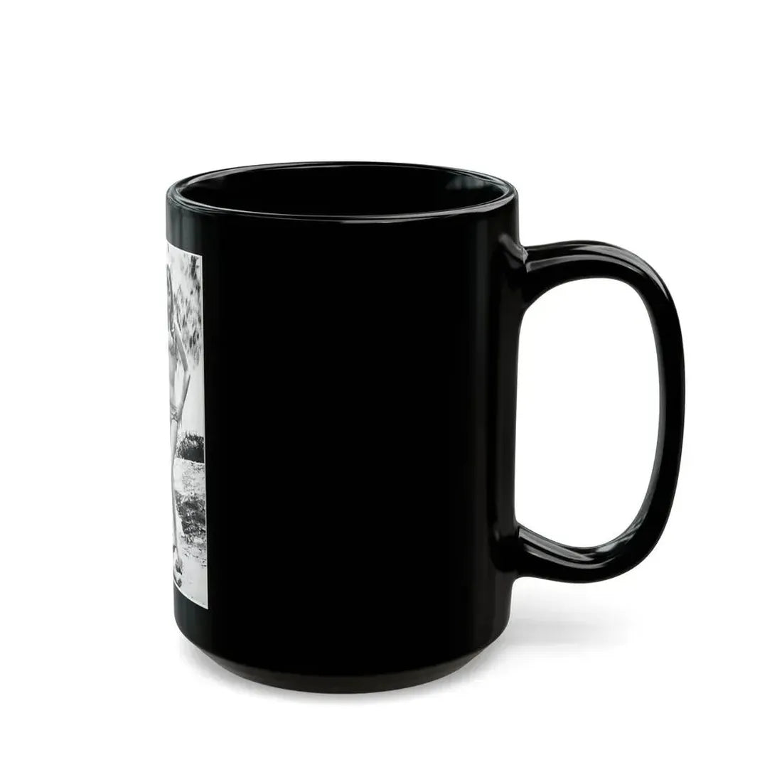 Gila Golan #119 (Vintage Female Icon) Black Coffee Mug - Go Mug Yourself